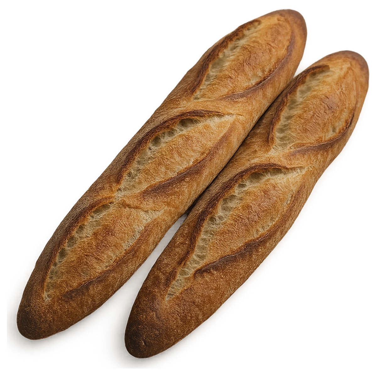 Baguette with pâte fermentée