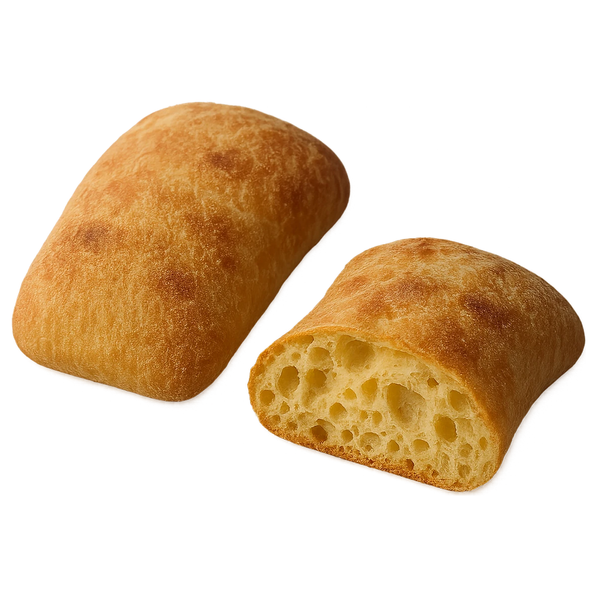 Ciabatta with semolina